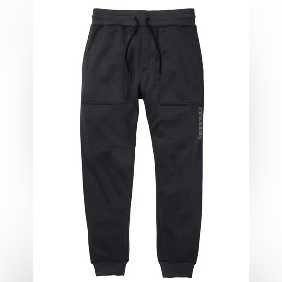 Burton Other - Burton Oak Pant Sweatpants Mens XL Black Jogger Fleece Casual Lounge Pants 20594